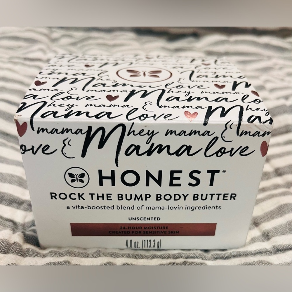 New Honest Rock the Bump body butter 4 oz